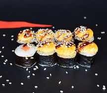 Маки Лосось запеченный