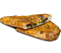 Кальцоне с грибами и курицей