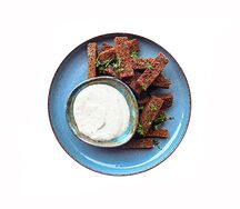 Гренки чесночные