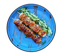 Куриные шашлычки с соусом терияки