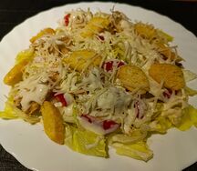 Салат Цезарь с курицей 