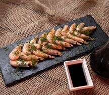 Креветки отварные