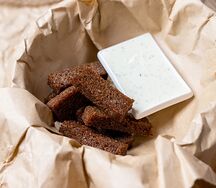 Гренки чесночные