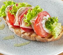Bruschetta al prosciutto