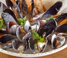 Cozze alla crema