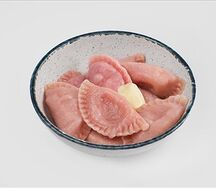 Вареники с клубникой
