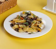 Картофель с грибами