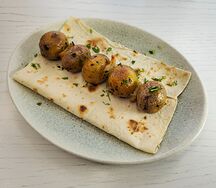Картофель на мангале