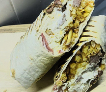 Шаурма Сырная с Говядиной