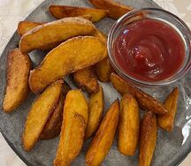 Картофельные дольки со специями