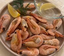 Креветки отварные