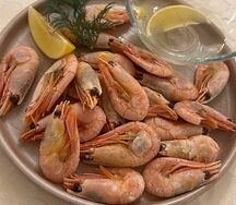 Креветки жареные