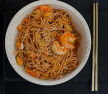 Лапша Яки соба с морепродуктами