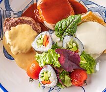 Медальоны из трех вида мяса