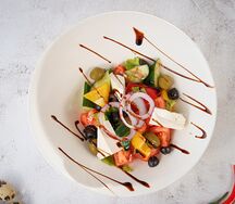 Греческий с брынзой