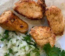 Шашлык из куриной грудки