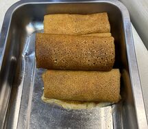 Блины с мясом