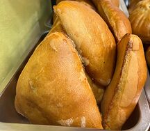 Пирожки с луком и яйцом