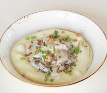 Бефстроганов с пюре