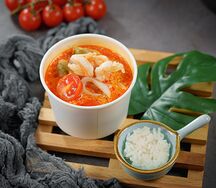 Том Ям с морепродуктами 