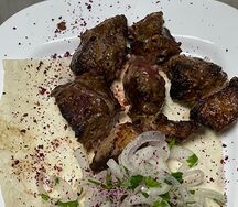 Печень с курдюком