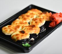С лососем