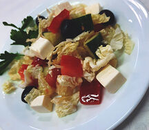 Салат Греческий с сыром фета 