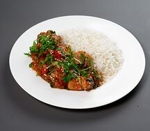 Цыпленок в кисло-сладком соусе