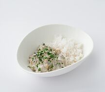 Жульен с рисом отварным