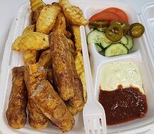 Комплекс с колбасками гриль
