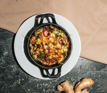 Запечённая форель под сырной корочкой