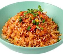 Wok Рис с морепродуктами