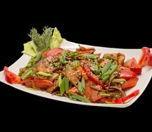 Лапша Wok Соба с курицей