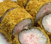 Жареный с крабом