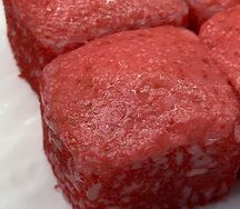 Запеченный ролл с копченым лососем