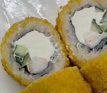 Жареная Калифорния с креветкой 