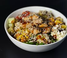 Поке с курицей