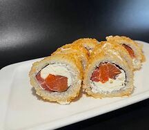 С копчёным лососем