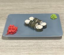 Ролл с креветкой
