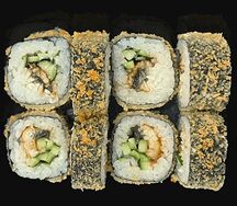 Жареный с угрем