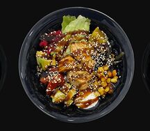 Поке с курицей