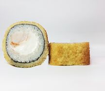 Жареный с креветкой