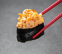 Гункан с креветкой 