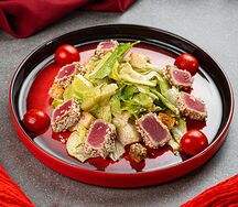 Салат с тунцом 