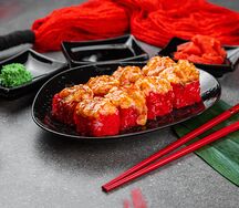 Запеченный с креветкой 