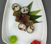 Жареный с креветкой