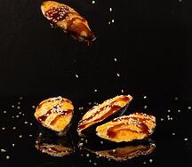 Запеченные мидии