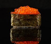 С красной икрой