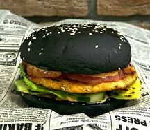 Бургер Black fish (spicy)