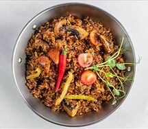 Азиаткий рис с овощами